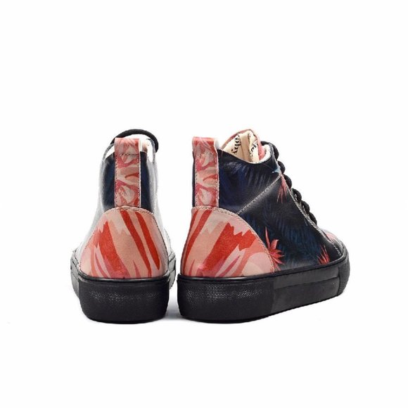 Goby Shoes - Floral Ankle Boots - Picture 5 of 6